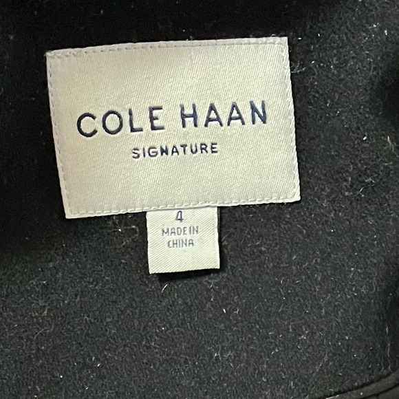 Cole Haan Women's Black Wool Jacket - Picture 5 of 5
